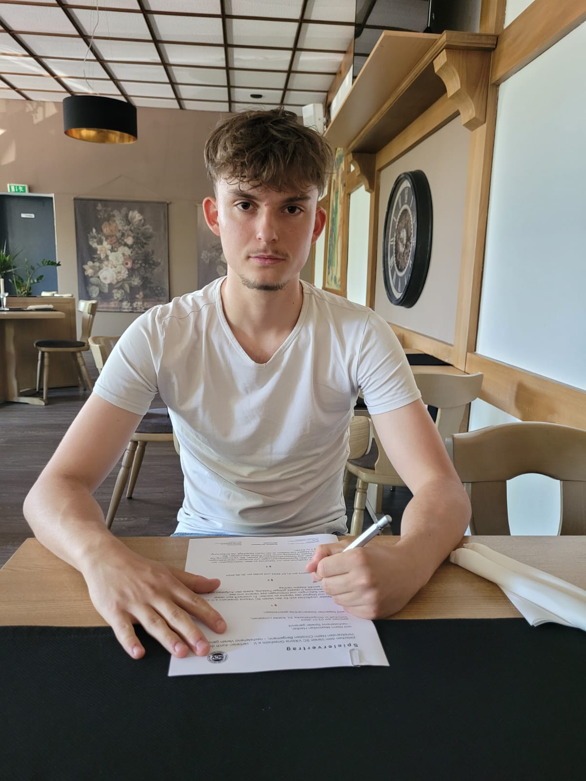 Neuzugang Maximilian Hacker