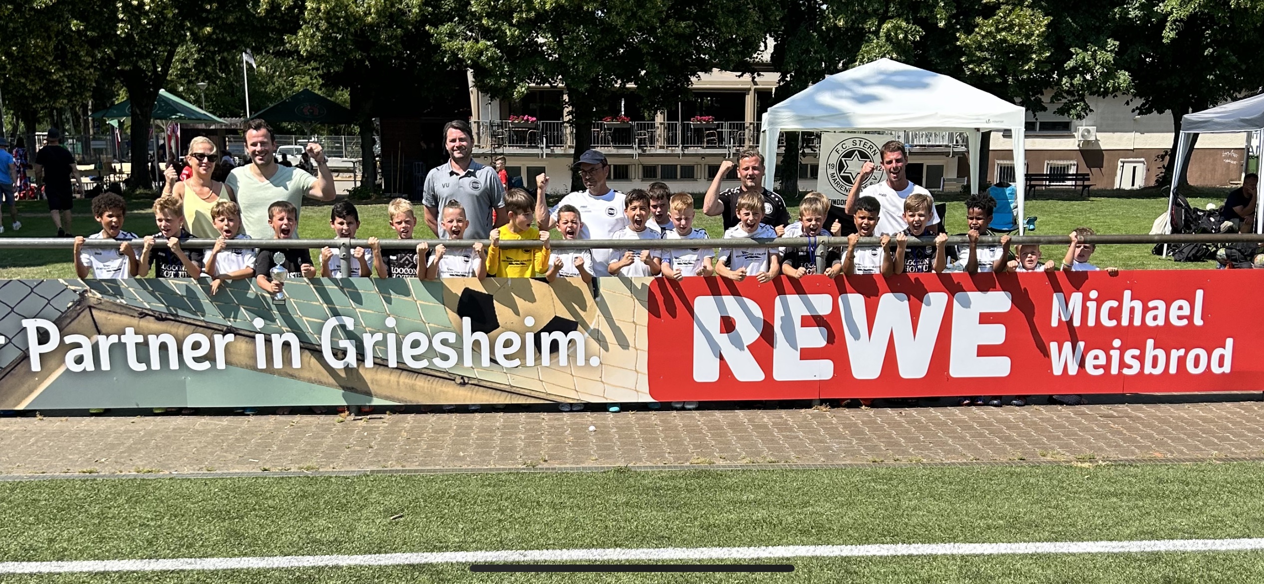 REWE Cup Siegerfoto F1 SC Viktoria Griesheim